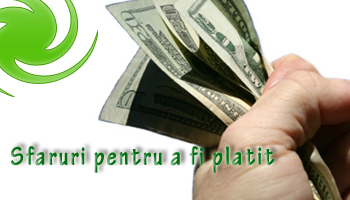 sfaturi pentru a fi platit