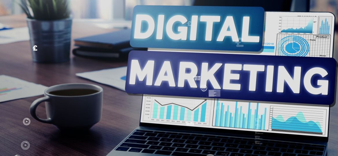 Marketing of Digital Technology Business conceptual (Demo)