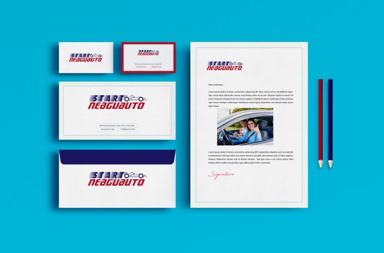 StartNeaguAuto – Machetare Grafică